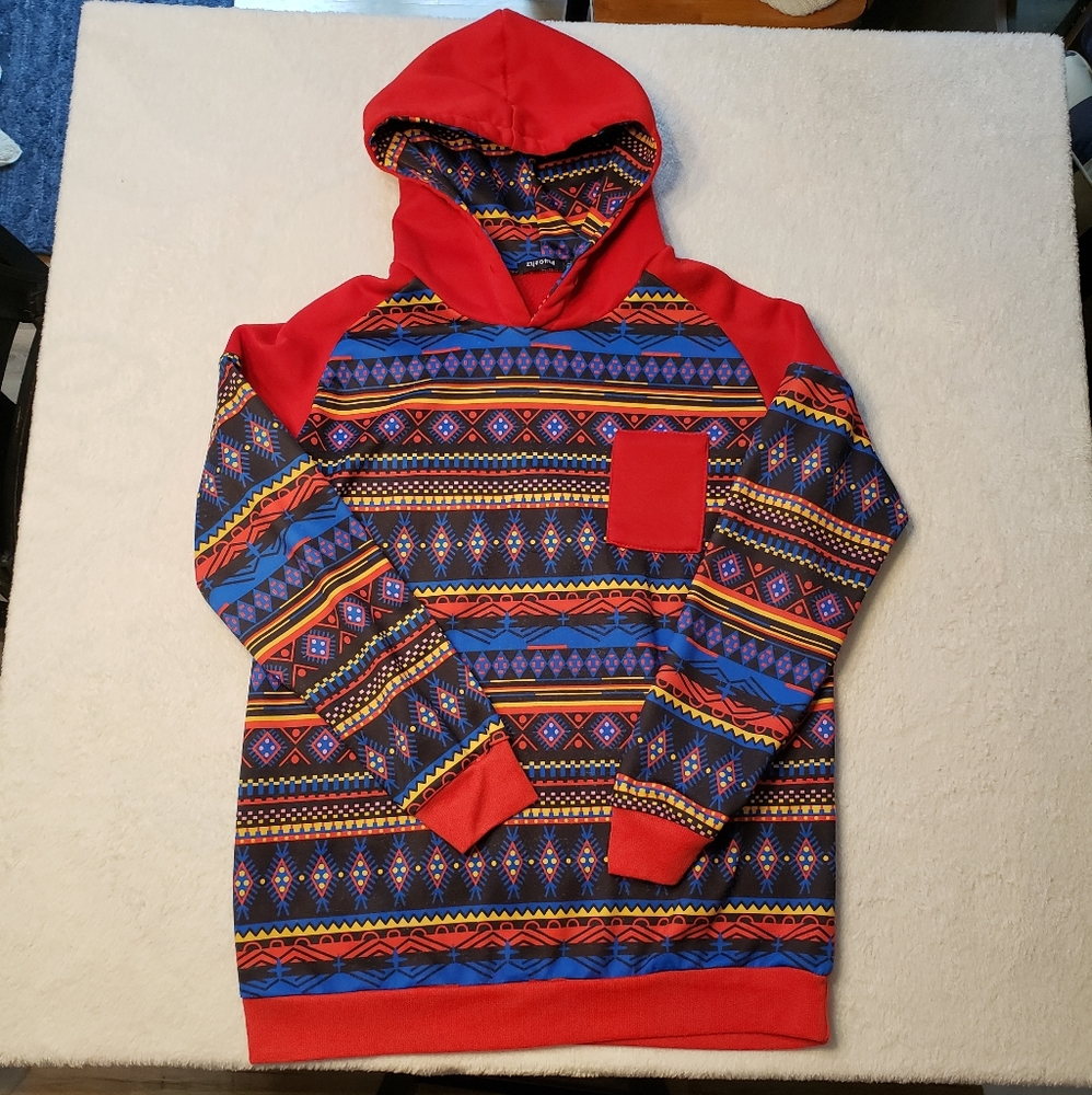 Bright and Vibrant Hoodie- XXL